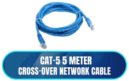 CAT-5 5 Meter Crossover Network Cable - Image 1