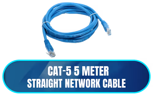 CAT-5 5 Meter Straight Network Cable - Image 1