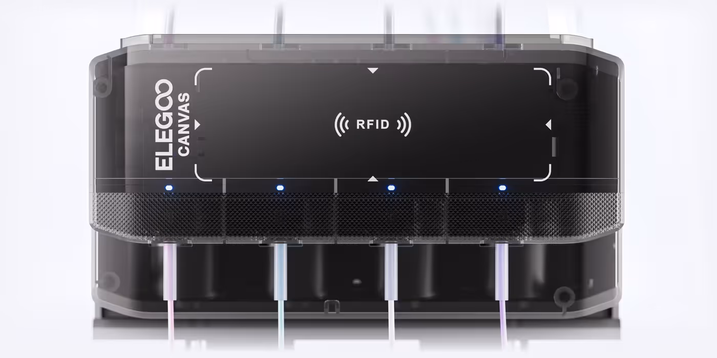 CANVAS system demonstrating 4-color printing functionality