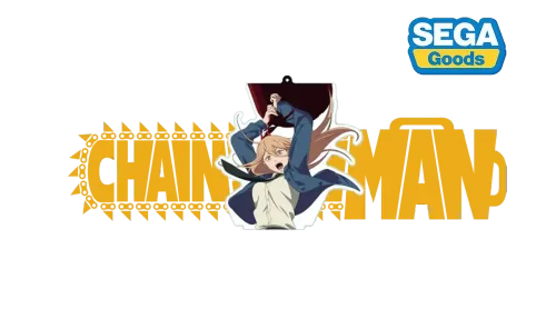 Chainsaw Man Big Clear Keychain With Stand Power Chainsaw Man Big Clear Keychain With Stand Power - Image 1