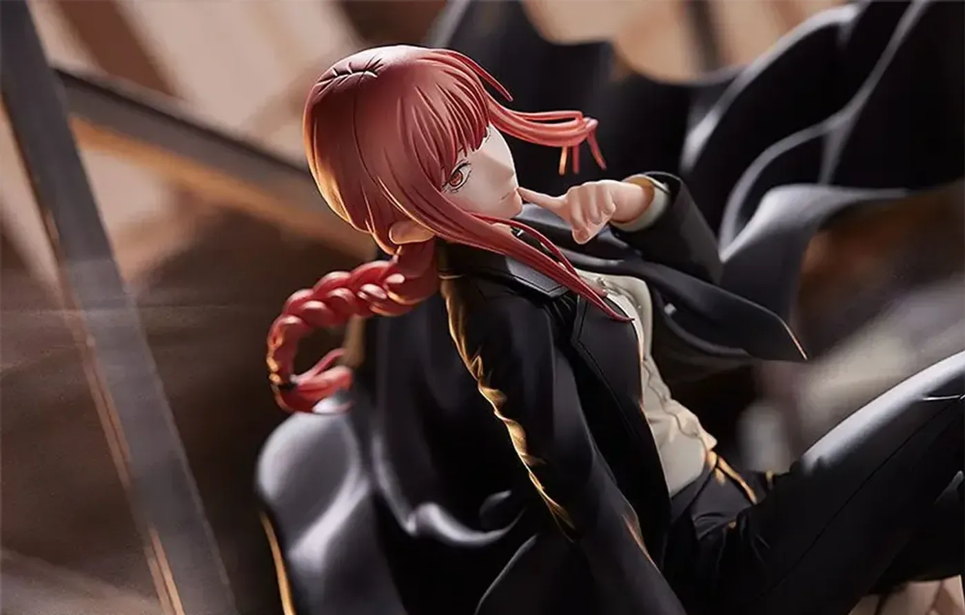 Officially licensed Phat Company Makima figure viewed from a three-quarter angle