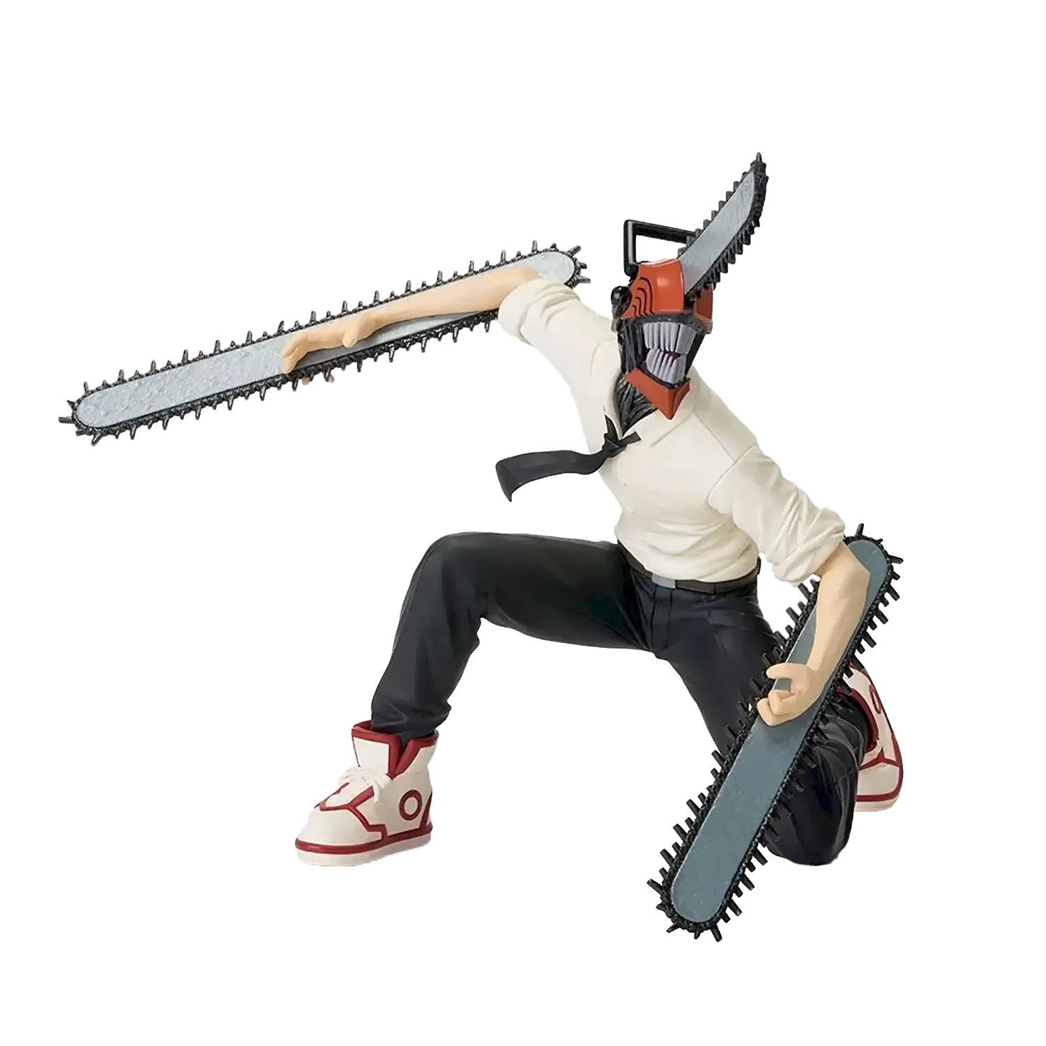 High-quality Chainsaw Man PM Perching Figurine Side View - Collectible Action Figure
