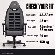 Noblechairs Legend SHURE Gaming Chair - Up to 135° - image 3
