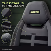 Noblechairs Legend SHURE Gaming Chair - Up to 135° - image 4