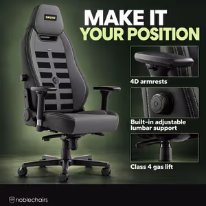 Noblechairs Legend SHURE Gaming Chair - Up to 135° - image 5