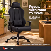 Arozzi AZ-NO-32T2K180-BK Dual Monitor Gaming Setup - image 51