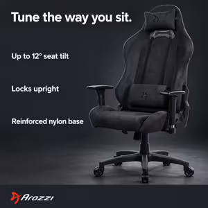 Arozzi AZ-NO-32T2K180-BK Dual Monitor Gaming Setup - image 54
