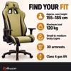 Arozzi Avanti Soft Fabric Ergonomic Office & Gaming Chair - image 3