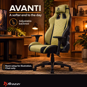 Arozzi Avanti Soft Fabric Ergonomic Office & Gaming Chair - image 6