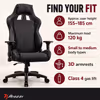 Arozzi Avanti AVANTI-SFB-DG Fabric Ergonomic Gaming Chair - image 3