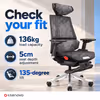Enova Bloodragon BLS Gaming Chair BLS-002A-YS Silver - 136kg Capacity - image 3