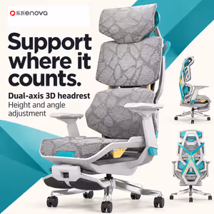 Enova Bloodragon BXZ Gaming Chair BXZ-002A - Azure, 136kg - image 5