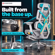 Enova Bloodragon BXZ Gaming Chair BXZ-002A - Azure, 136kg - image 6