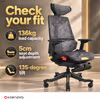 Enova Bloodragon BLS Gaming Chair Gold — 136kg Capacity - image 3