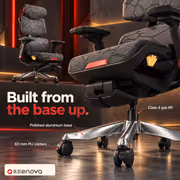 Enova Bloodragon BXZ Gaming Chair — Red, 136kg Capacity - image 6