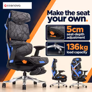 Enova Bloodragon BXZ Gaming Chair — 136kg Capacity, Purple - image 2