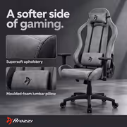 Arozzi Torretta Super Soft Fabric Gaming Chair - Ergonomic, Fluid-Repellent - image 5