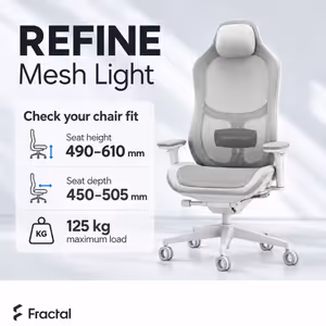 Fractal Design Refine Mesh Light FD-CH-RE1M-02 Gaming Chair - image 2