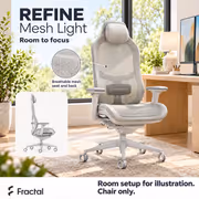 Fractal Design Refine Mesh Light FD-CH-RE1M-02 Gaming Chair - image 3
