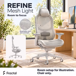 Fractal Design Refine Mesh Light FD-CH-RE1M-02 Gaming Chair - image 3