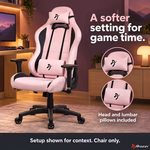 Arozzi TORRETTA-SPSF-PNK Pink Gaming Chair - Super Soft - image 4