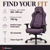 Arozzi Vernazza Soft Fabric Gaming & Office Chair Purple - image 3