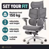 Hinomi X2 Pro Ergonomic Chair — 4-Panel Back, 6D Arms - image 2
