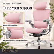 Hinomi H2 Pro H2PRO-PNK Ergonomic Home Office Chair - image 5