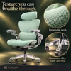 Hinomi H2 Pro MInt Green Ergonomic Office Chair — Lumbar, 6D Arms - image 6