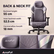 AutoFull C3 Pro Womens Gaming Chair with 100mm Adjustment - image 3