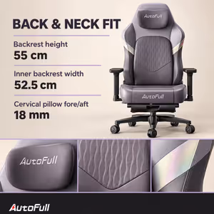 AutoFull C3 Pro Womens Gaming Chair with 100mm Adjustment - image 3