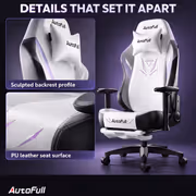AutoFull C3 Essential Gaming Chair with Lumbar Support - image 4