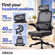 HBADA P1 PRO Office Chair Recliner with Class 4 Gas Lift - image 3