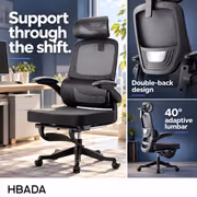 HBADA P1 PRO Office Chair Recliner with Class 4 Gas Lift - image 4