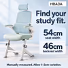 HBADA P1 Pro Teenager Chair - Blue Lumbar Support - image 2