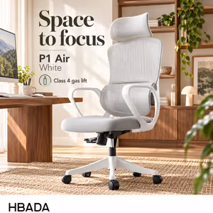 HBADA P1 Air Office Chair w/ Wide Headrest - image 2