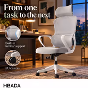 HBADA P1 Air Office Chair w/ Wide Headrest - image 3