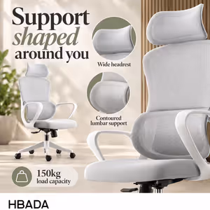 HBADA P1 Air Office Chair w/ Wide Headrest - image 4