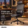 HBADA P1 Air Ergonomic Office Chair, Black - image 3