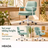 HBADA R1 Leather Office Chair Light Green | Lumbar Support - image 3