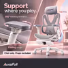 AutoFull G5 Gaming Chair Pink | 140° Recline & 3D Lumbar - image 5