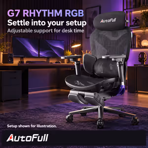 AutoFull G7 Gaming Chair Rhythm RGB, Zero-Gravity 140° - image 4