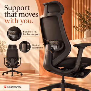 Enova Sparta 3 ESP3 Office Chair, 6-Level Tension - image 5