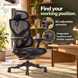 Enova BKJ Gaming Chair - 6D Armrests, 135° Recline - image 2