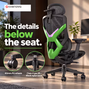 Enova BKJ Gaming Chair - 6D Armrests, 135° Recline - image 6