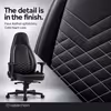 noblechairs ICON Faux Leather Gaming Chair (Black/Platinum/White) - image 4
