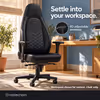 noblechairs ICON Faux Leather Gaming Chair - 4D Armrests (Black/Blue) - image 3