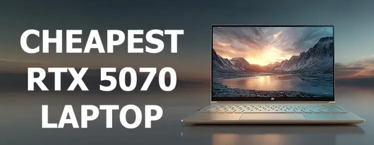 Affordable RTX 5070 Laptop South Africa - Best Price & Specs