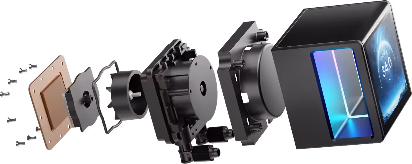 Extreme performance pump system with 12-slot motor