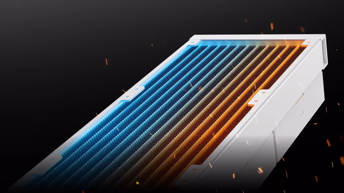 High-density fin radiator for superior thermal control
